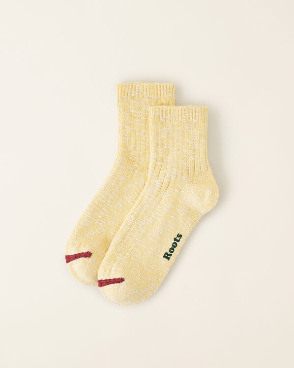 Adult Slub Short Sock