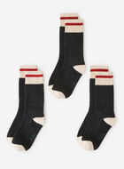 Kid Cotton Cabin Sock 3 Pack