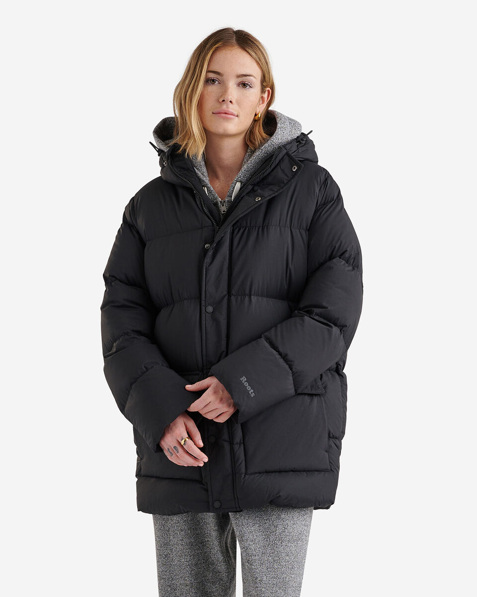 Parka bouffant en duvet Roots, Blousons, Vêtements d'extérieur