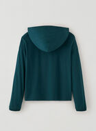 Womens Organic Cooper Hooded Long Sleeve T-shirt