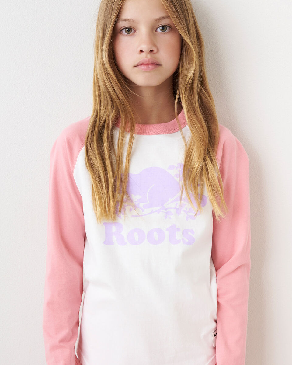 Kids Organic Cooper Baseball T-Shirt