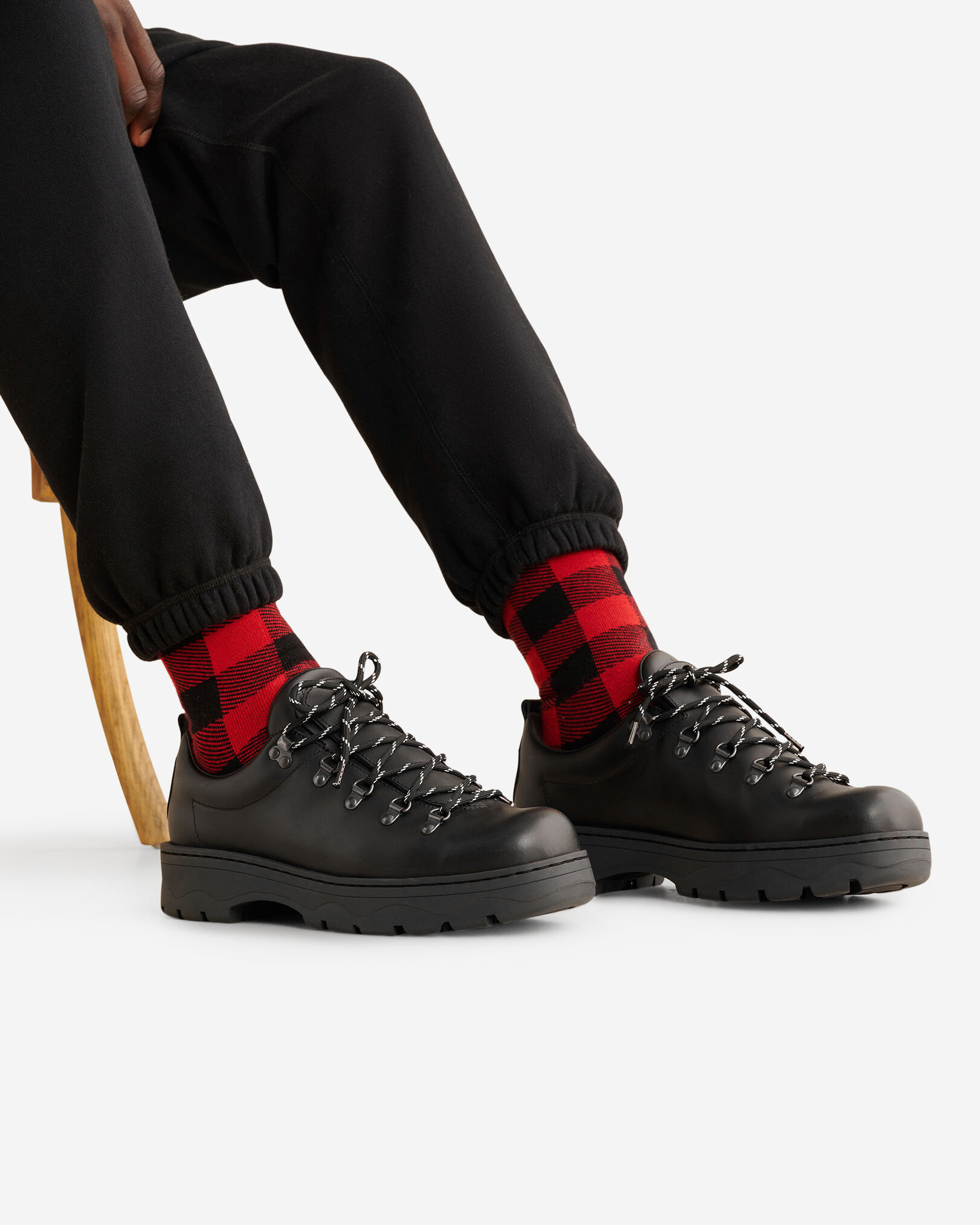 Adult Park Plaid Sock