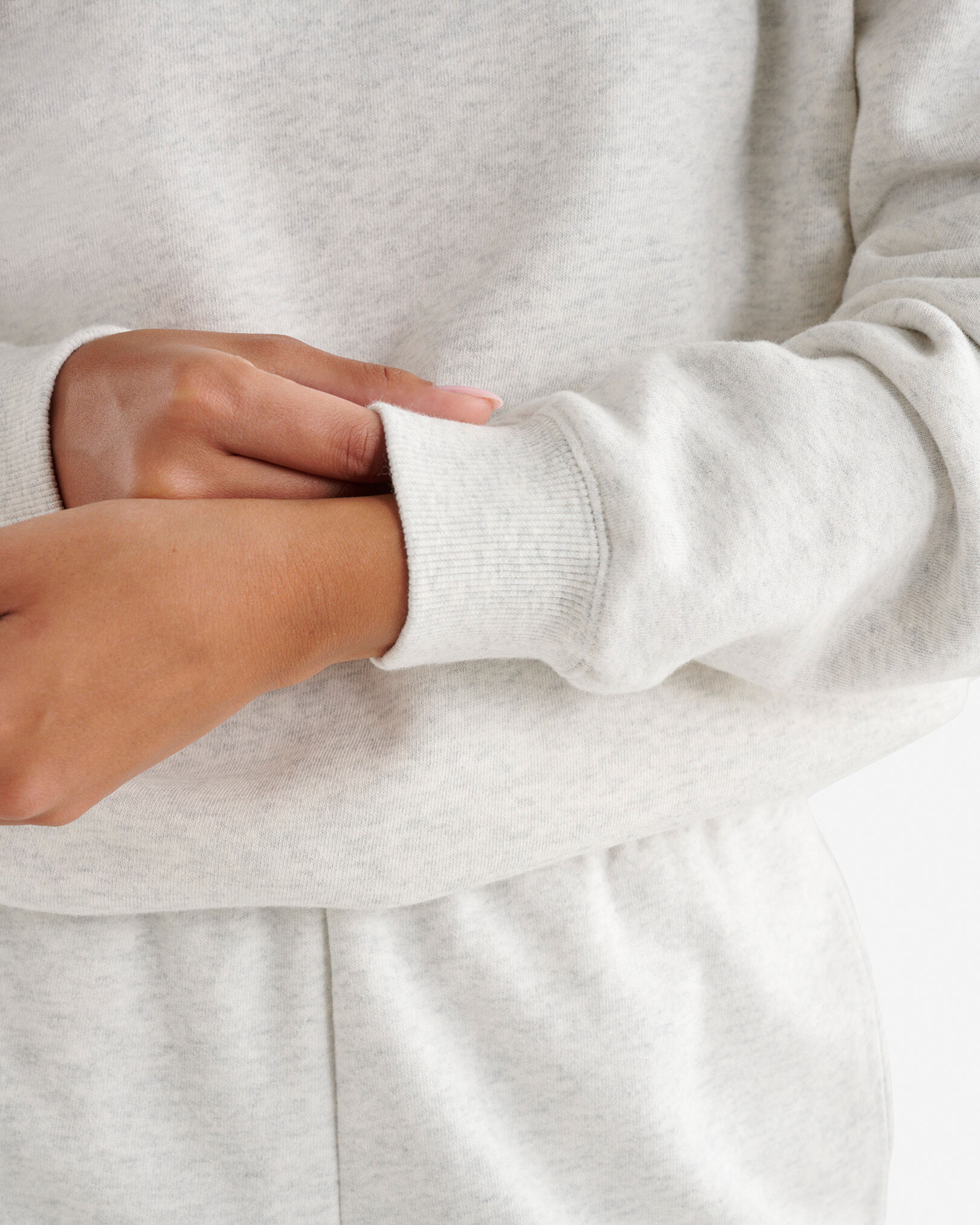 Chandail à col rond décontracté en coton bio Cooper