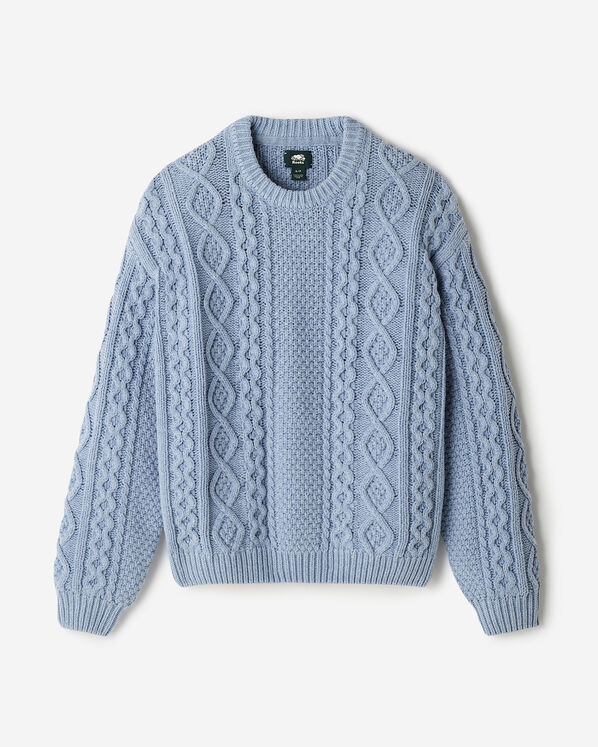 Cable Knit Crew Sweater
