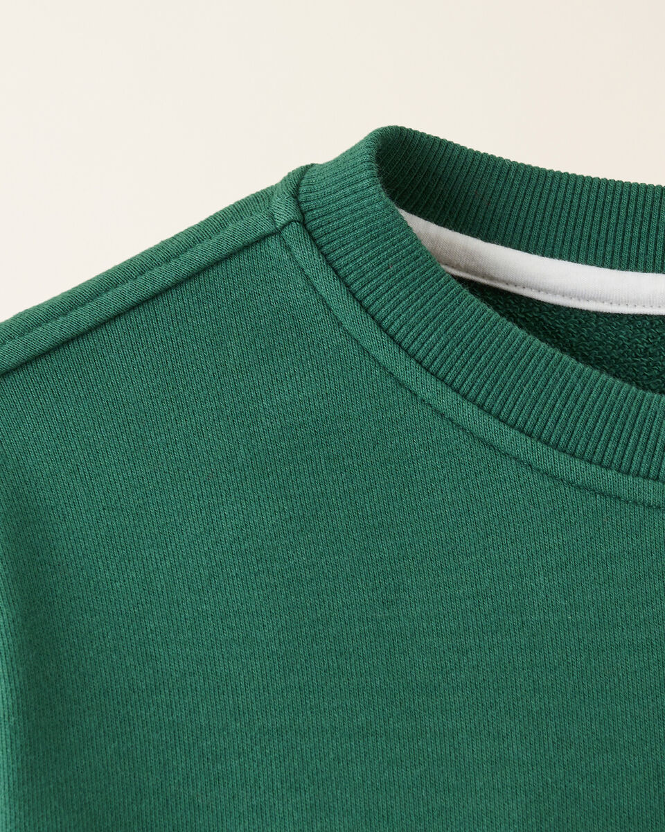 Kids Beaver Canoe Relaxed Crew Sweatshirt