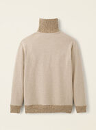 Hybrid Mock Zip Sweater