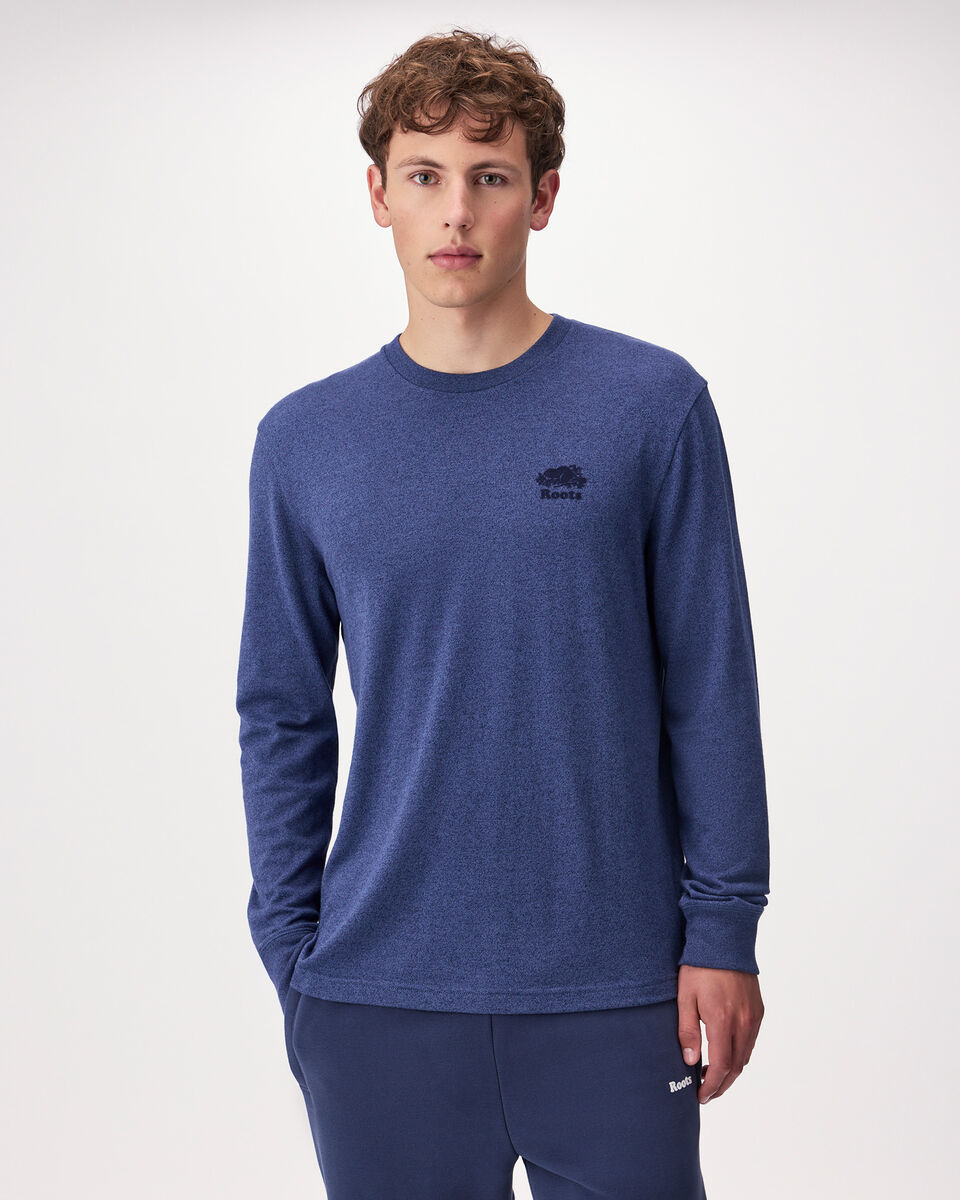 Mens Organic Perfect Pepper Long Sleeve T-Shirt