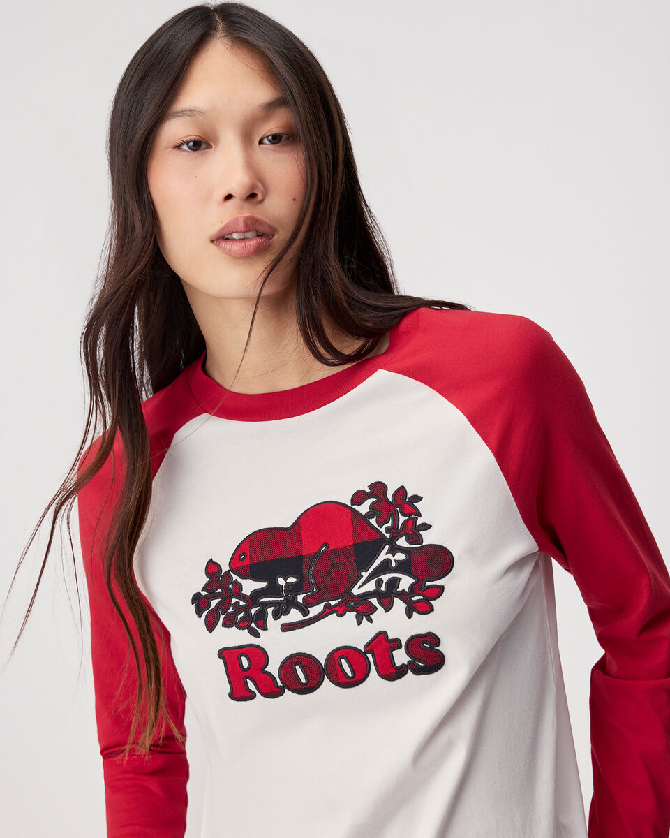 Womens Cooper Plaid Long Sleeve T-Shirt