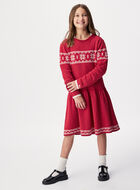 Girls Cabin Fair Isle Sweater Dress