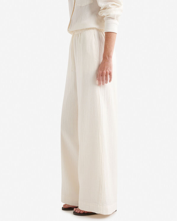 Isla Cotton Wide Leg Pant