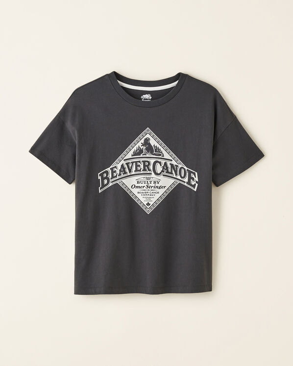 Womens Beaver Canoe T-shirt