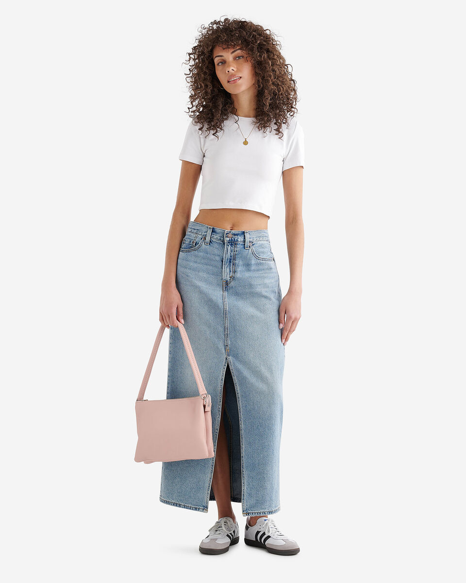 Grand sac double en cuir Nuage