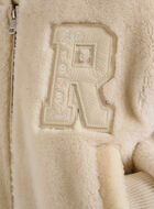 Blouson universitaire en mouton