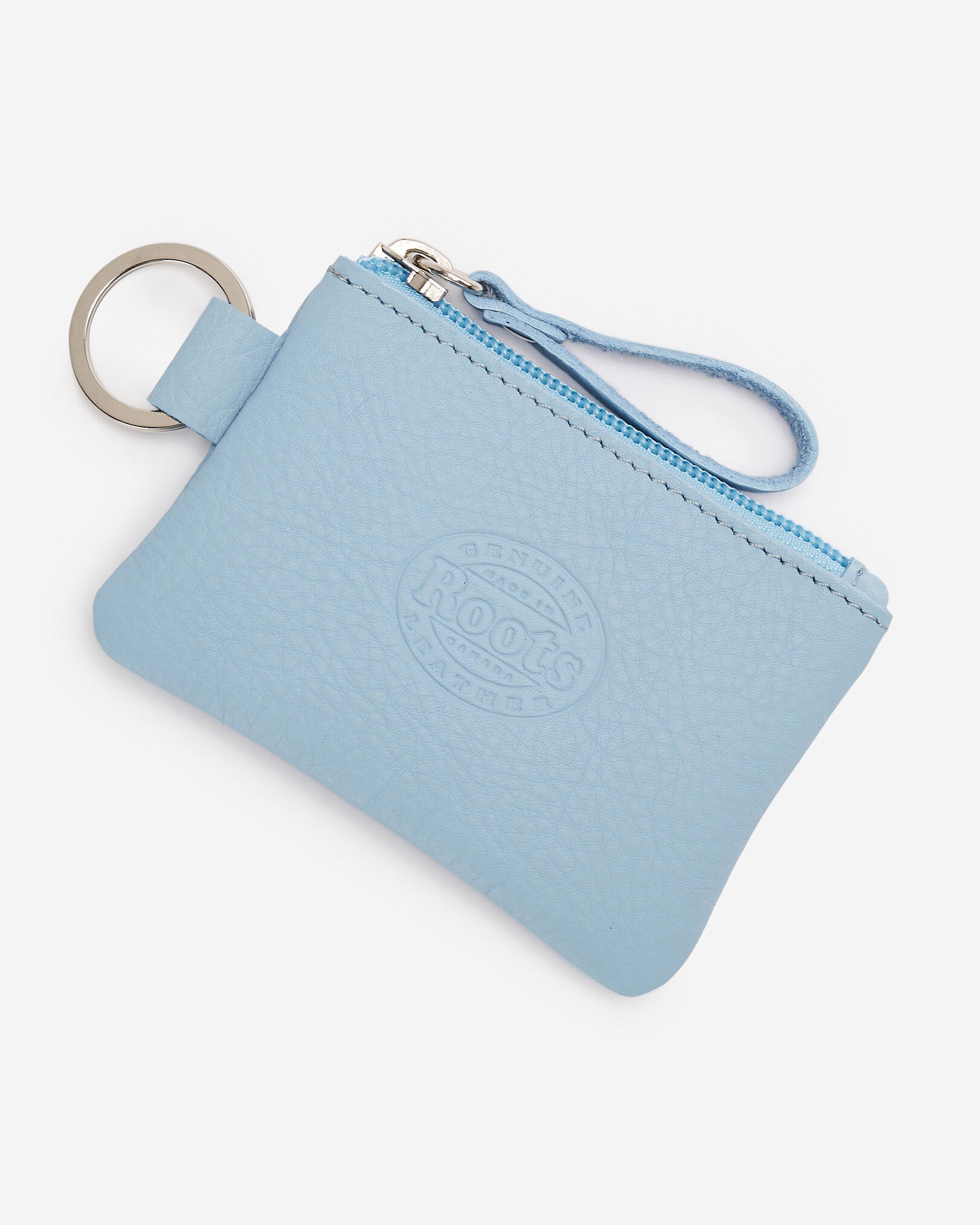 Pochette à glissière en cuir Cloud