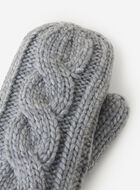 Womens Olivia Cable Mitten