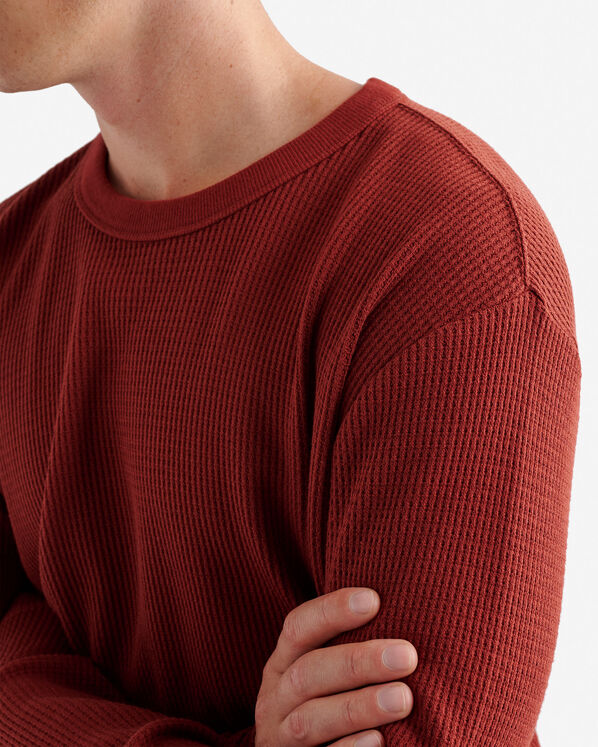 Waffle Long Sleeve Crew