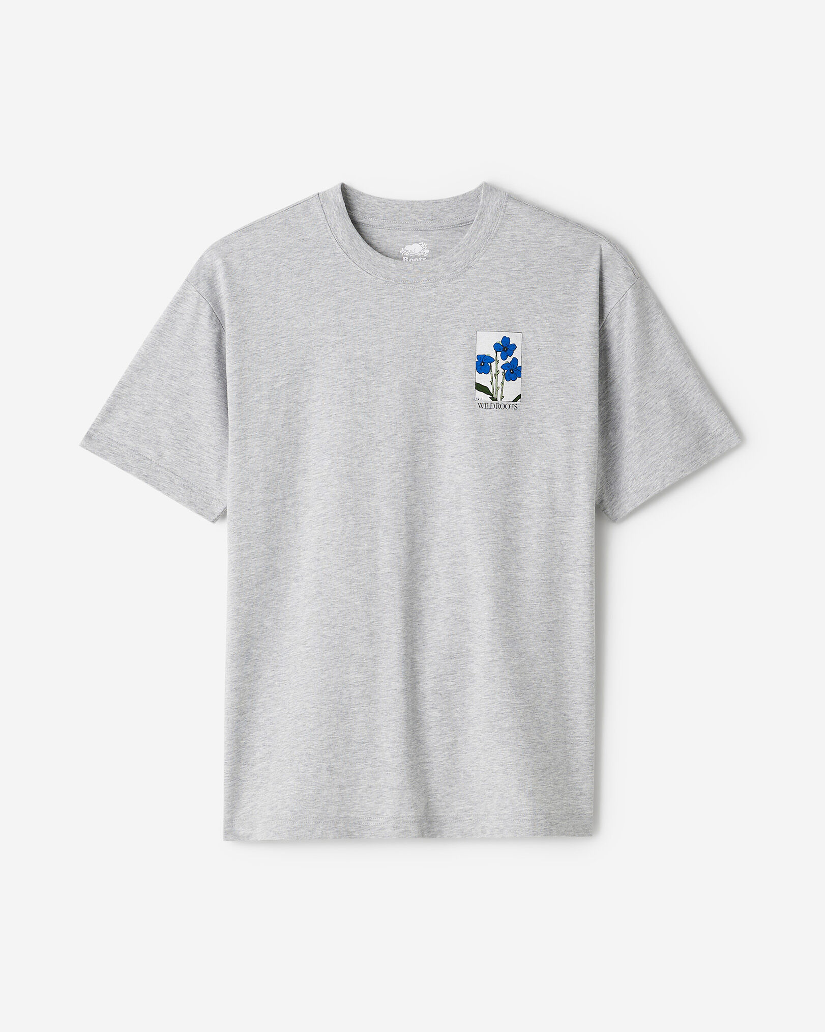 Men's Grey T-Shirts & Graphic Tees - Roots