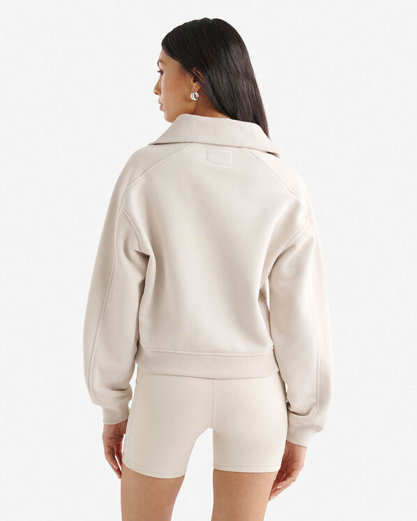 Summer Cloud Half Zip Sweatshirt