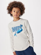 Kids Hockey Sports Long Sleeve T-Shirt