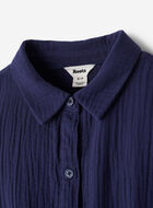 Robe chemise en gaze de coton Isla