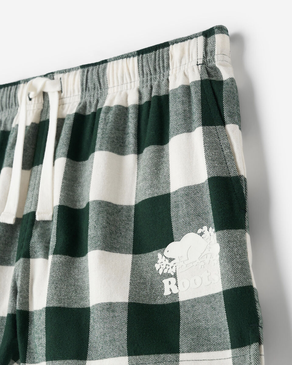 Short de pyjama &agrave; carreaux pour femme