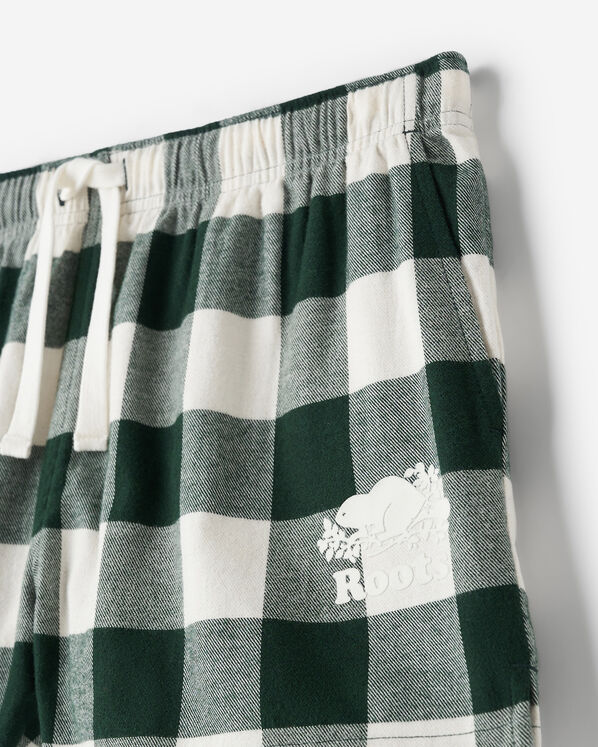 Short de pyjama &agrave; carreaux pour femme