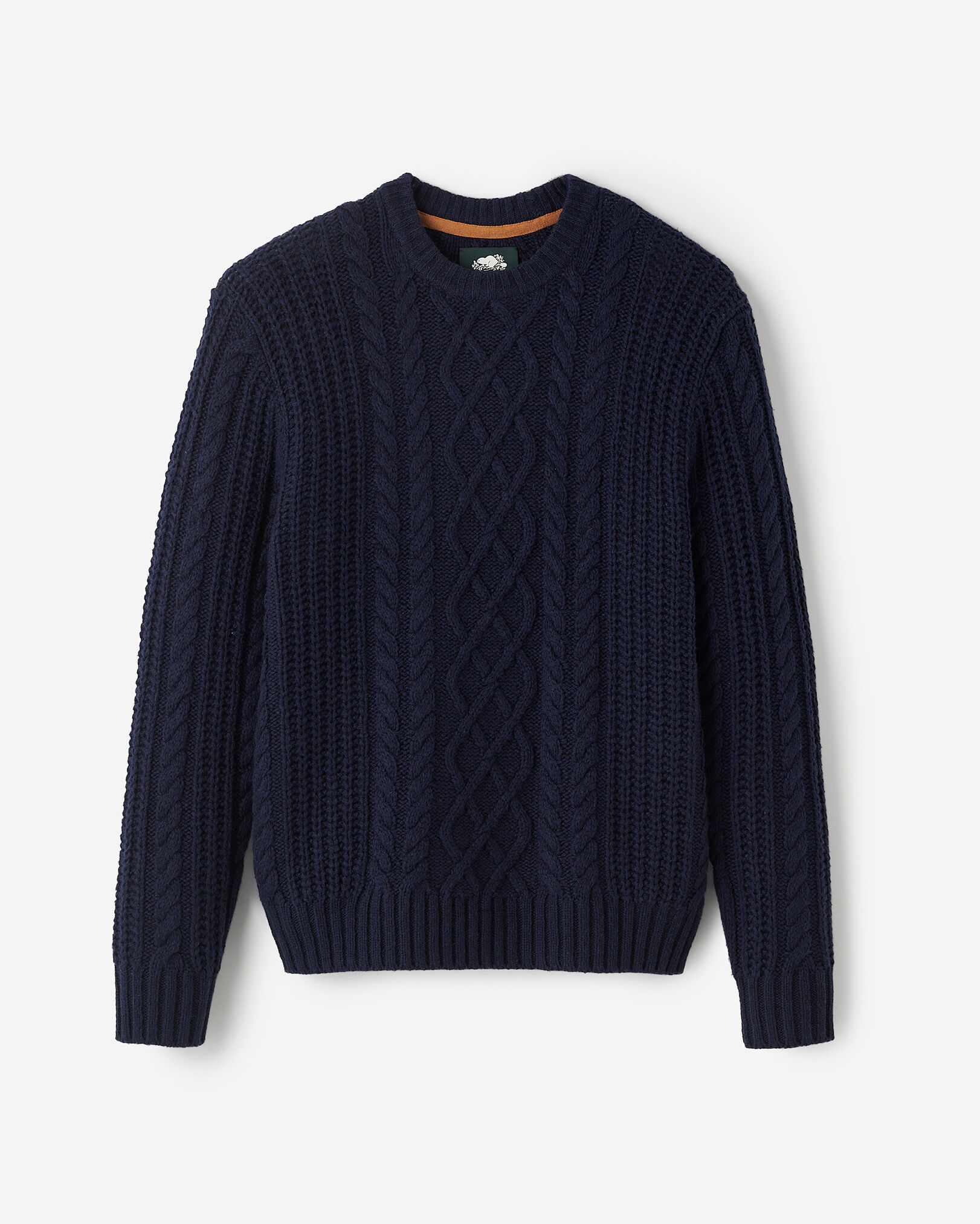 Lodge Cabled Crew Sweater