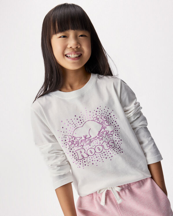 Kids Cooper Glitter Long Sleeve T-Shirt
