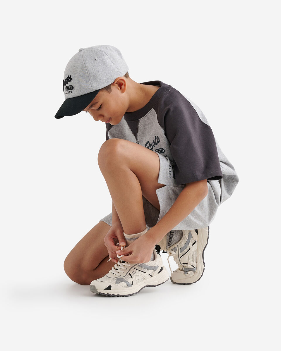 Kids Warm-Up Cut Off Crew Sweatshirt