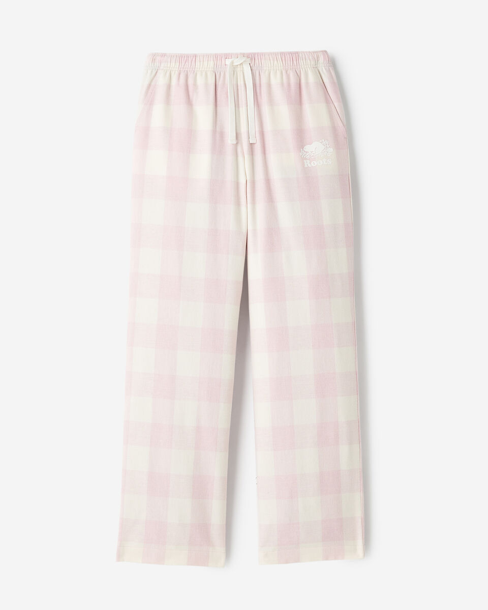 Pantalon de pyjama &agrave; carreaux pour femme
