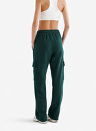 Pantalon cargo Cooper en molleton de coton bio