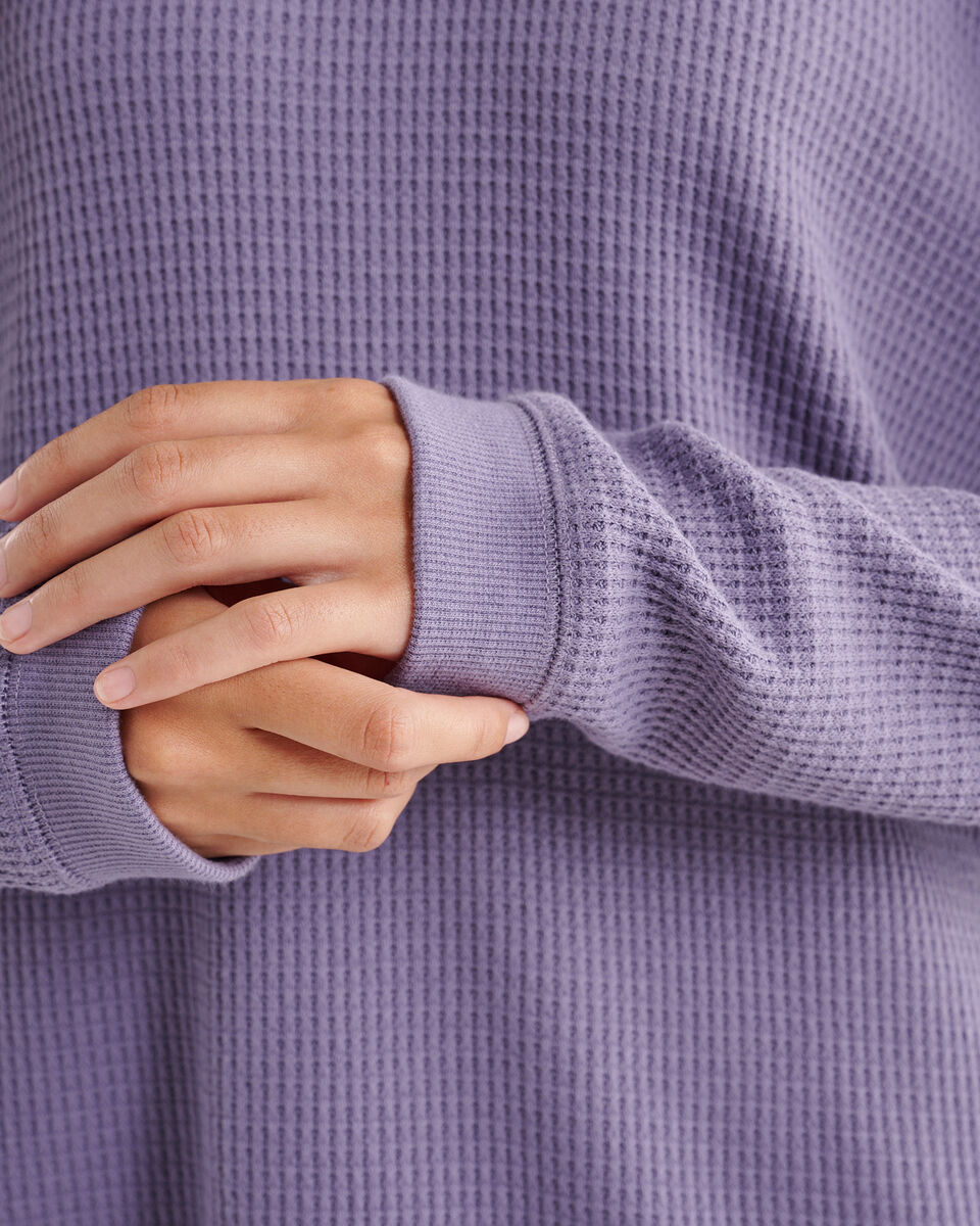 Waffle Long Sleeve Top