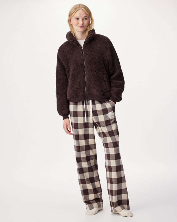Pantalon de pyjama &agrave; carreaux pour femme