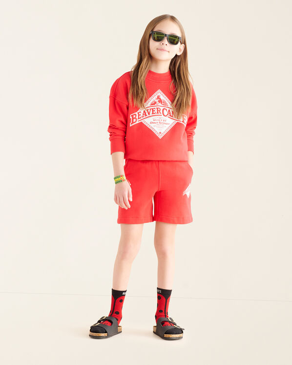 Kids Beaver Canoe Relaxed Crew Sweatshirt