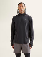 Journey Long Sleeve Zip Stein