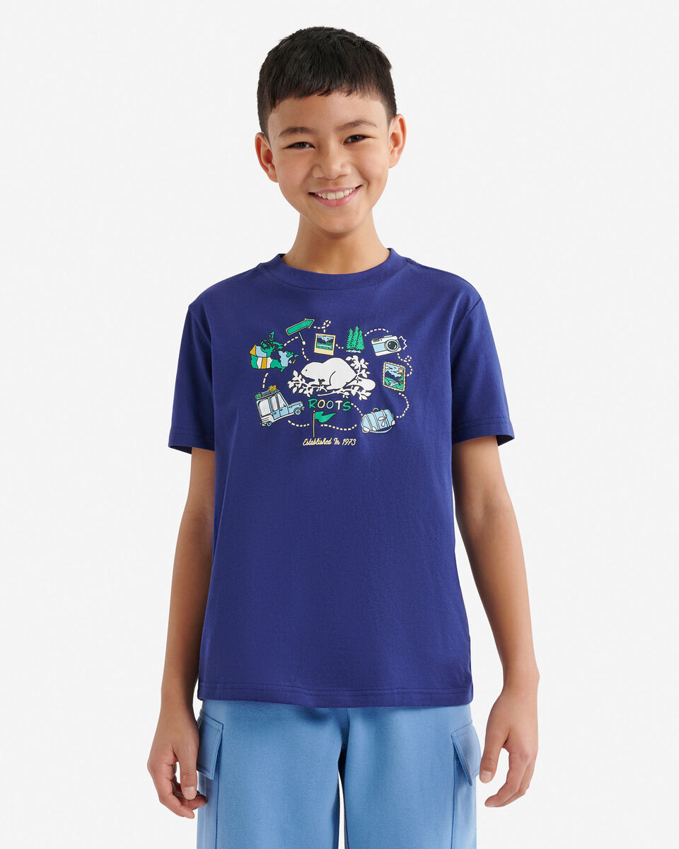 T-shirt Roots Road Trip pour enfants