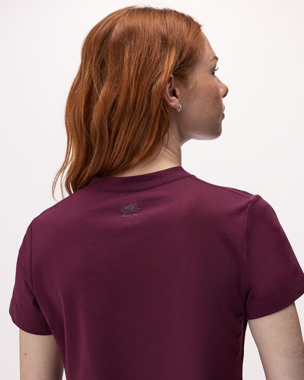 T-shirt sport &agrave; manches courtes en tricot