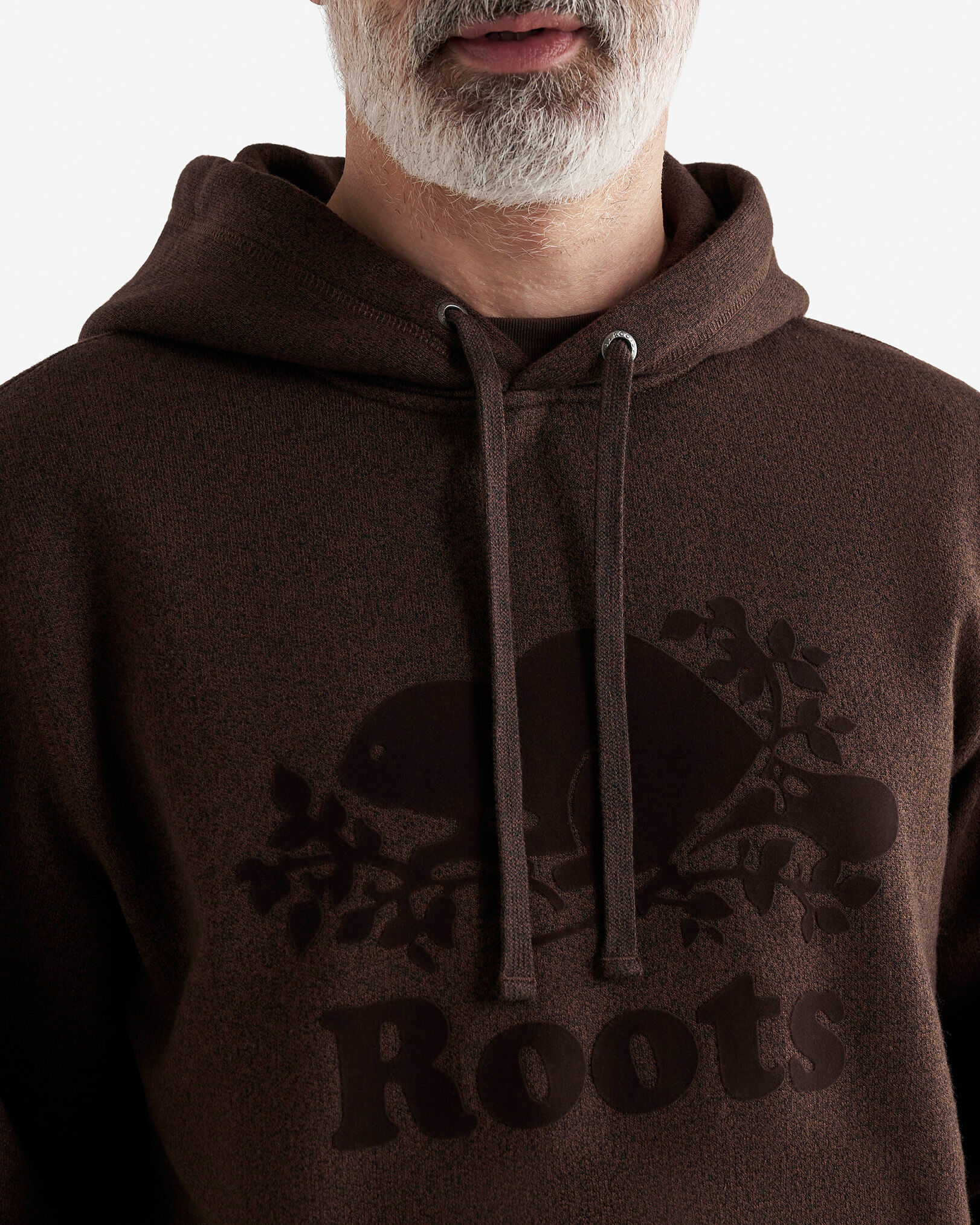 Chandail kangourou original à capuchon en coton bio