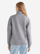 Roots Applique Half Zip Stein