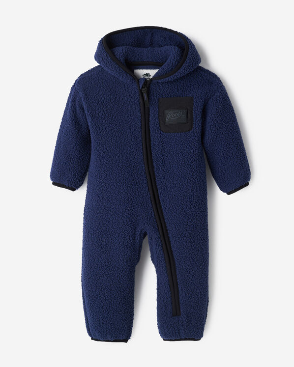 Barboteuse en molleton style mouton Alta pour bébés
