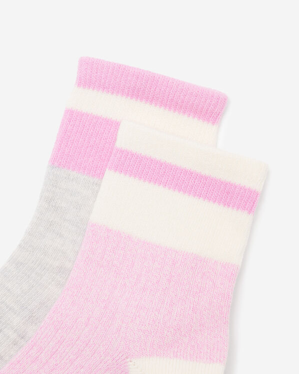Adult Cotton Cabin Ankle Sock 2 Pack