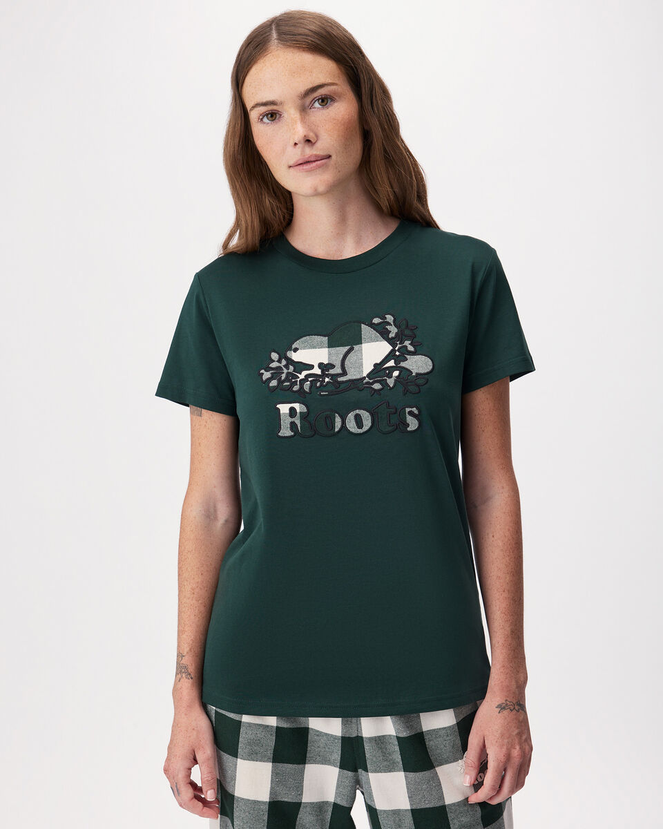 Womens Cooper Plaid T-Shirt