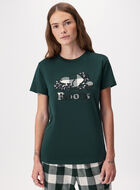 Womens Cooper Plaid T-Shirt