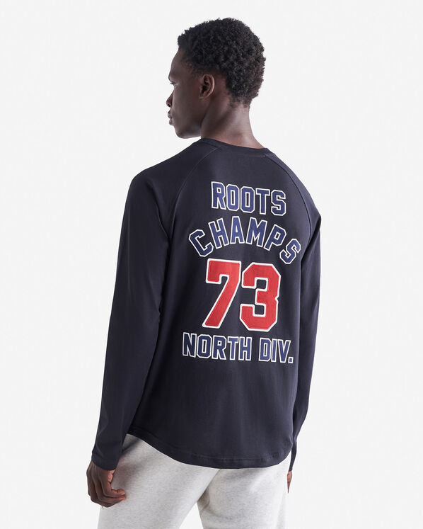 T-shirt à manches longues raglan 1973 Champs pour homme T-shirt à manches longues raglan 1973 Champs pour homme