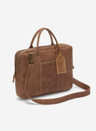 Sac à ordinateur Wellington en cuir Tribe
