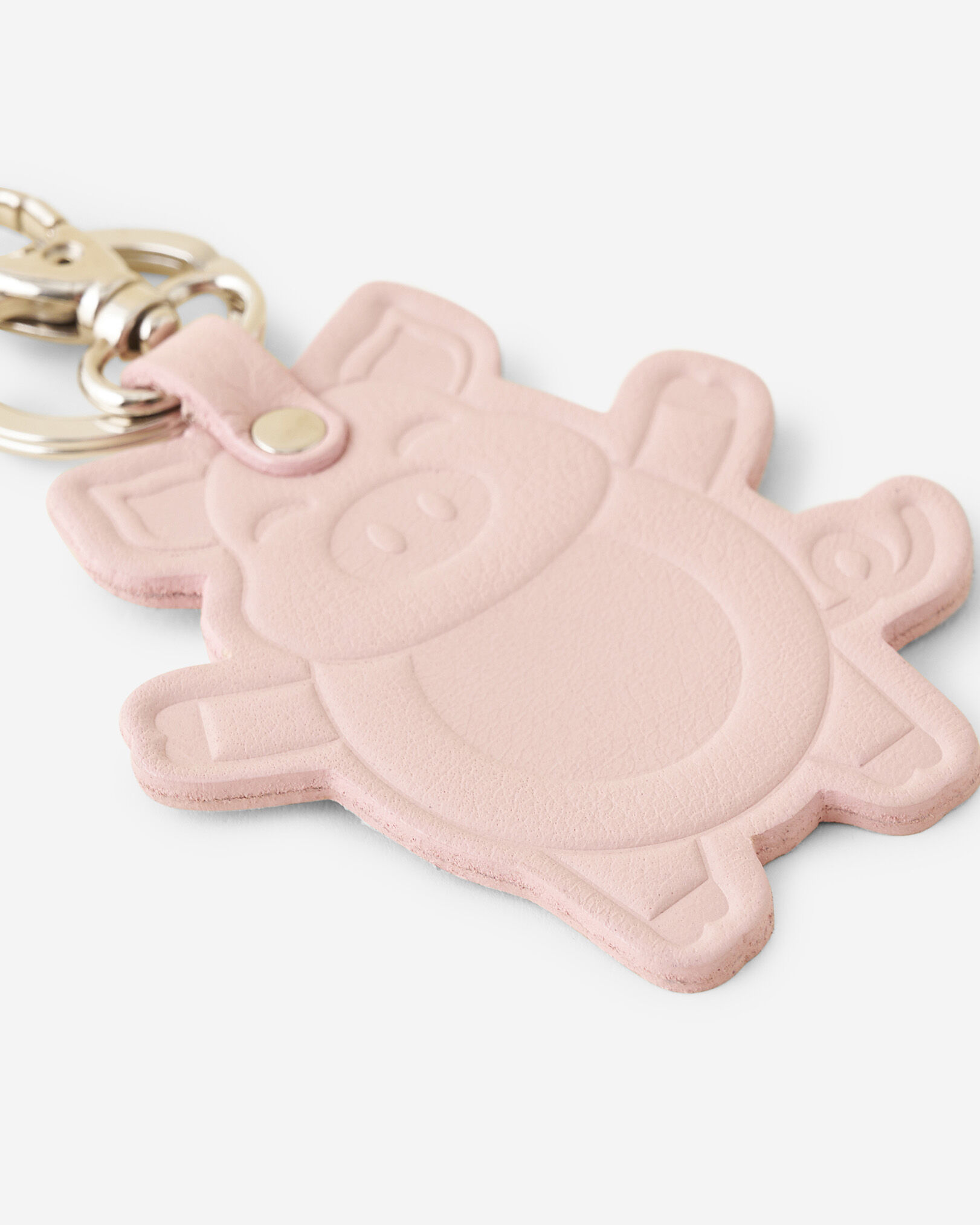 Lunar New Year Pig Key Ring Leather Accessories Roots