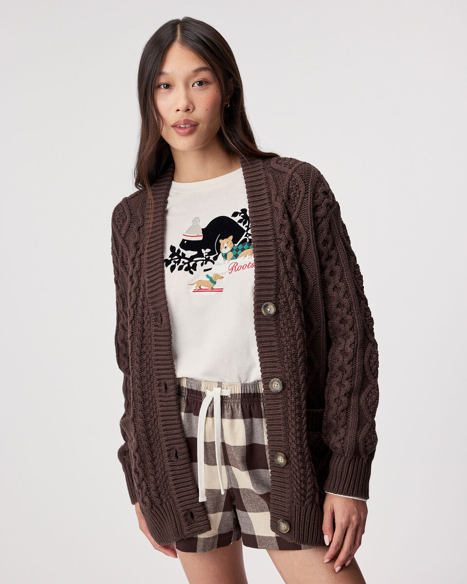 Cable Knit Cardigan
