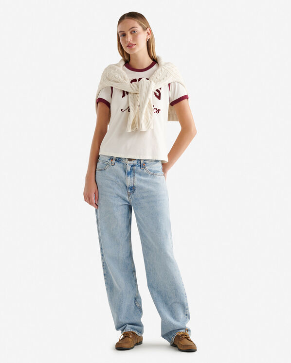 Womens Roots Arch Short Sleeve T-Shirt