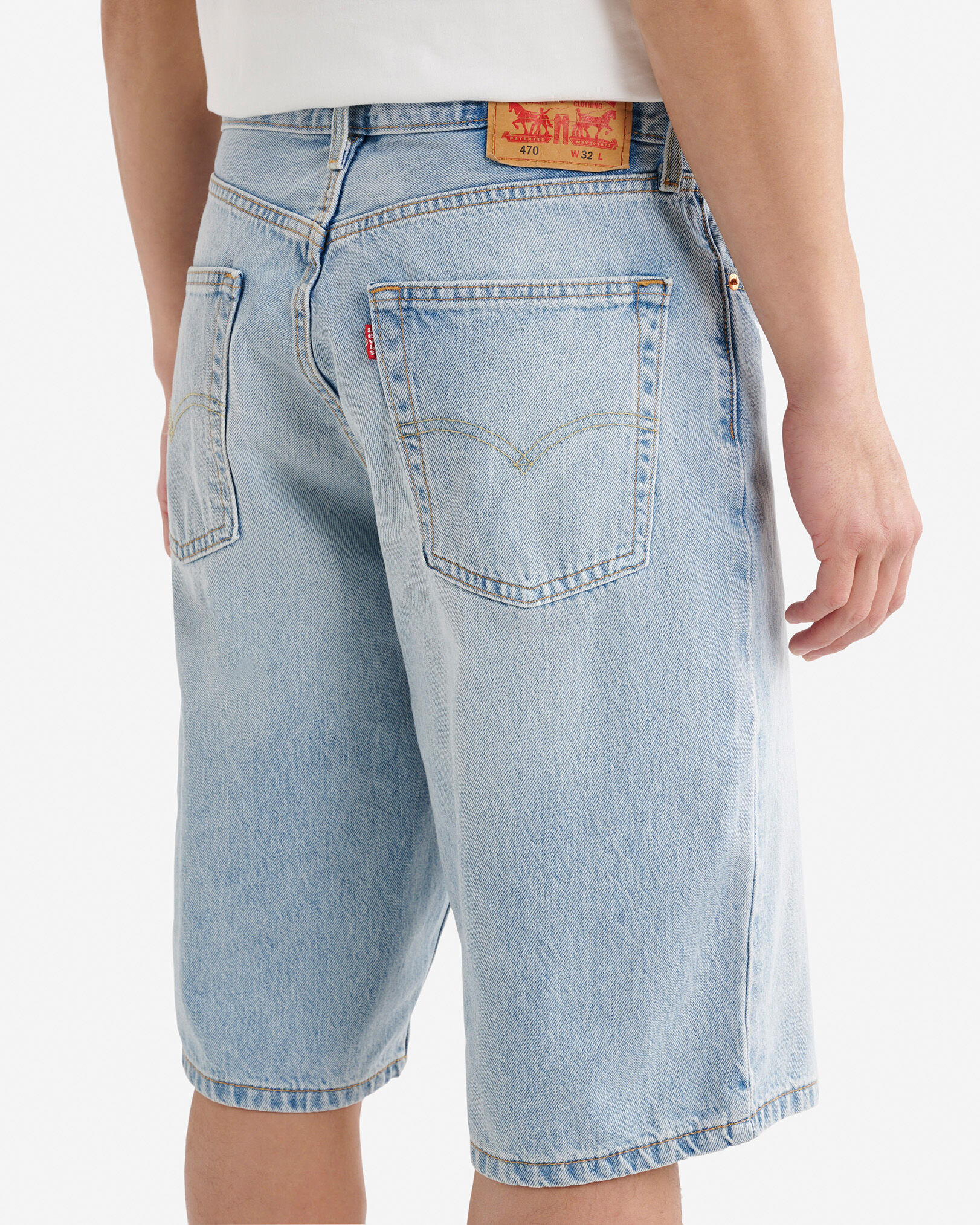 Short ample 470 Levi’s pour homme 14 po