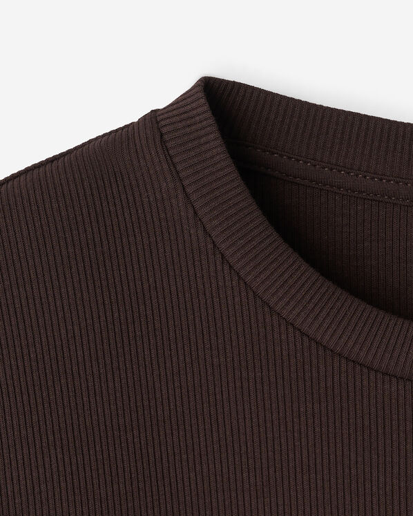 Roam Rib Fitted Long Sleeve Top